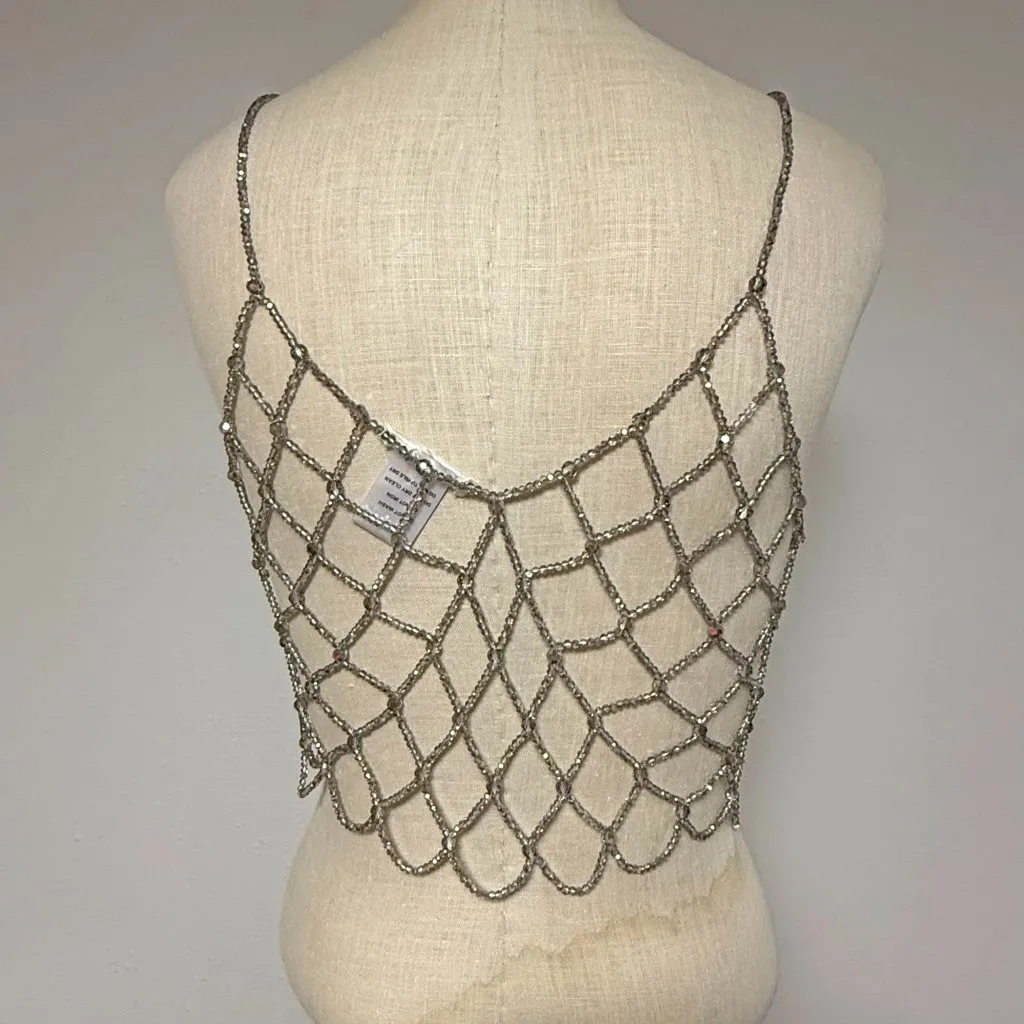 Endless Blu Crystal Beaded Tank Size undefined - Image 5