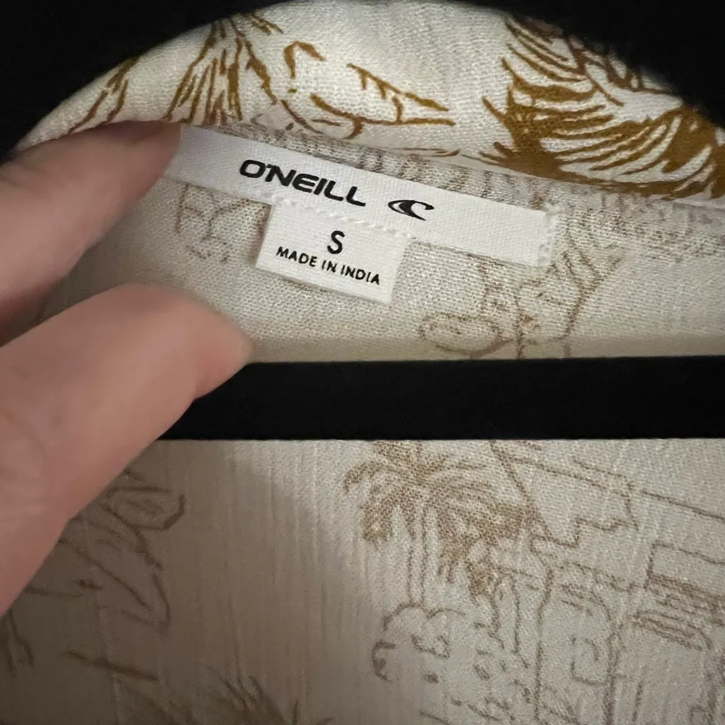 ⭐️HP⭐️ NWT O'Neill Wailea Printed Maxi Shirtdress Dress in Junior’s Size Small - Image 8