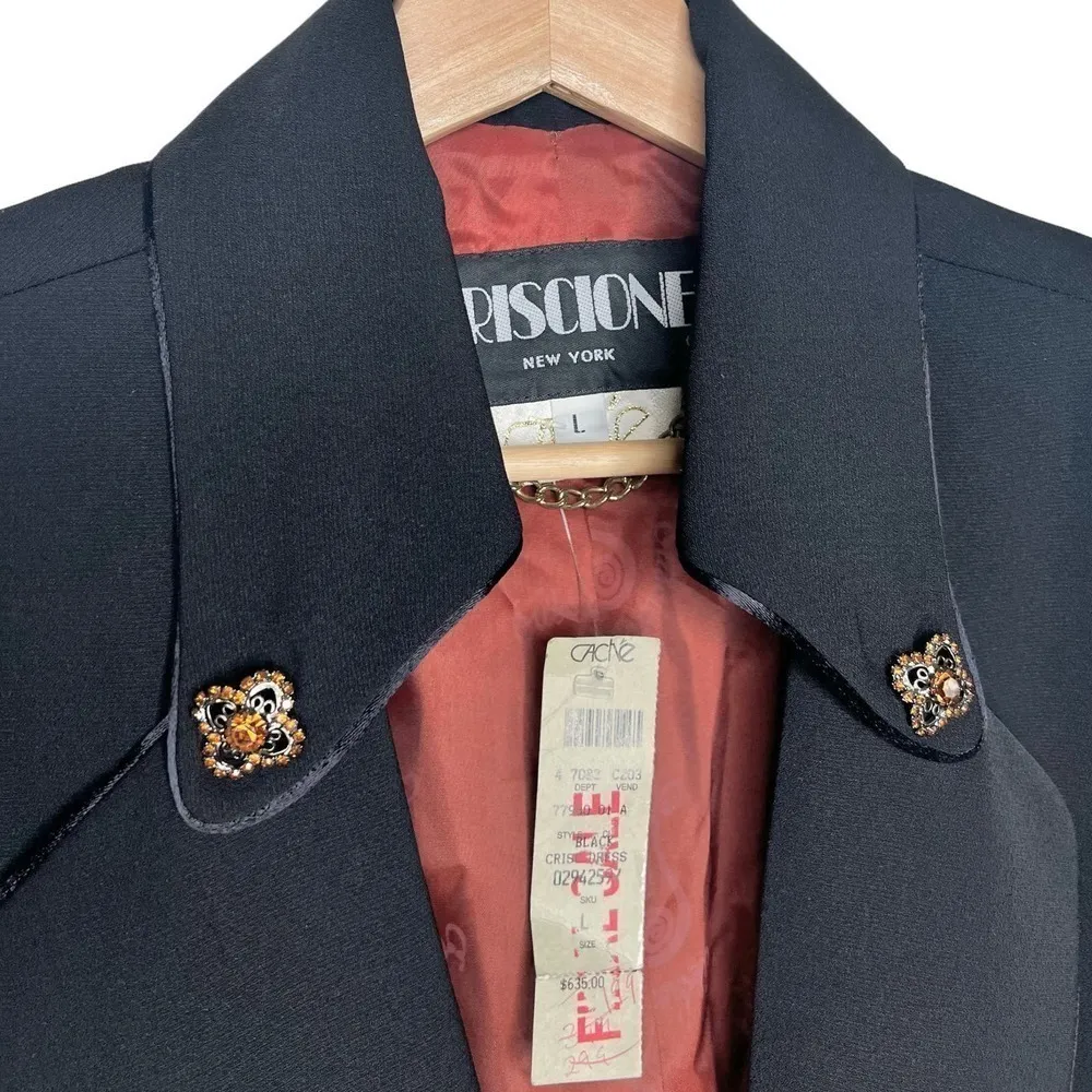 New Women’s Vintage Cache Criscione New York Blazer Size Large - Image 4