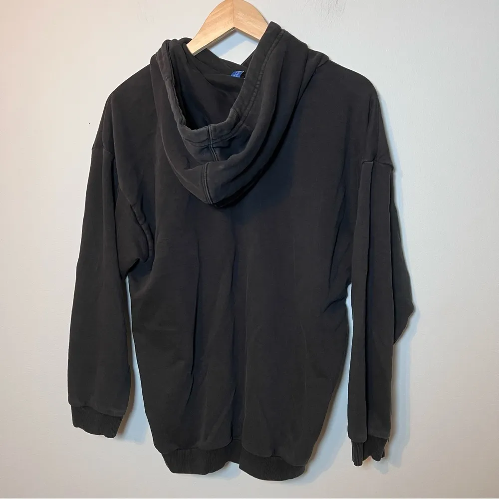 Adidas Originals Trefoil Women's Hoodie size M Black-White Pullover Sweatshirt - Image 7