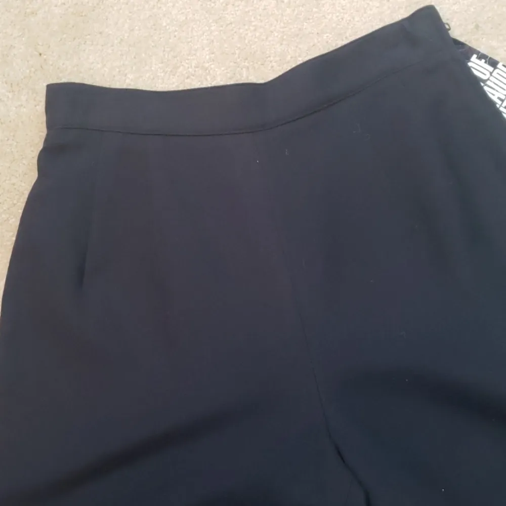 State of Claude Montana Cigarette pant ( taught Mqueen) Italian made nwt 80’s Black Size 4 - Image 6