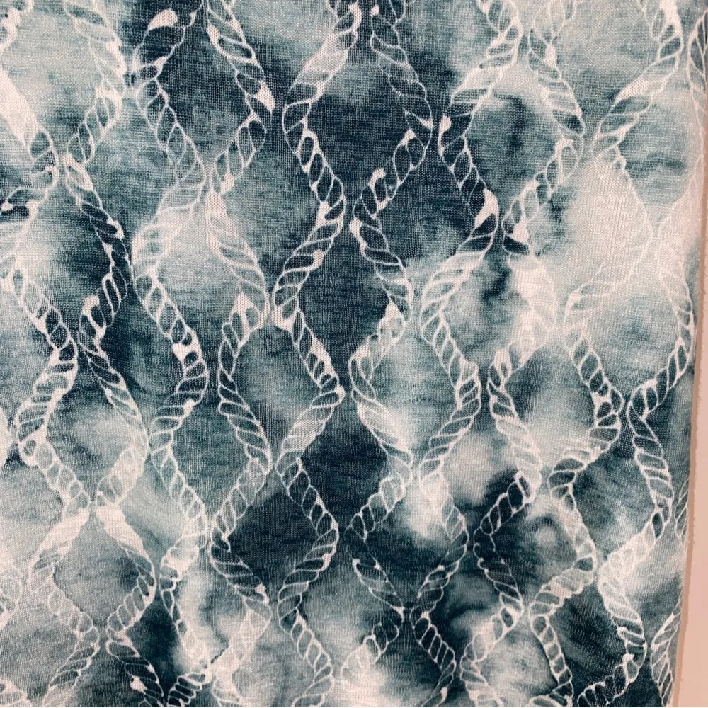 Sperry Mariner Blue Green White Nautical Sailor Rope Racerback Heritage Dress XS - Image 5