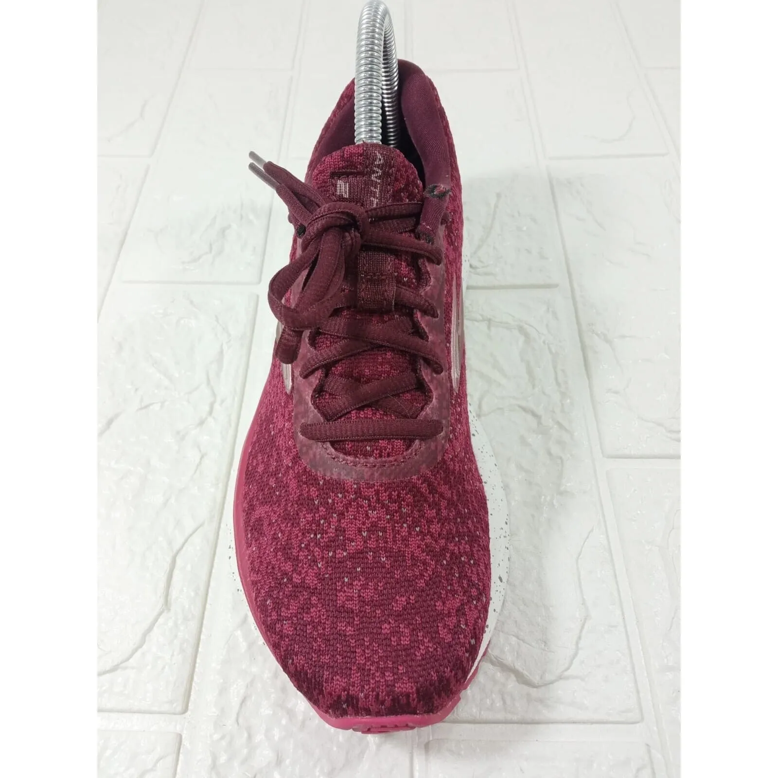 Brooks Women Anthem 2 Burgundy Red Wine Berry Running Sneakers Shoes Size 7.5 B - Image 2