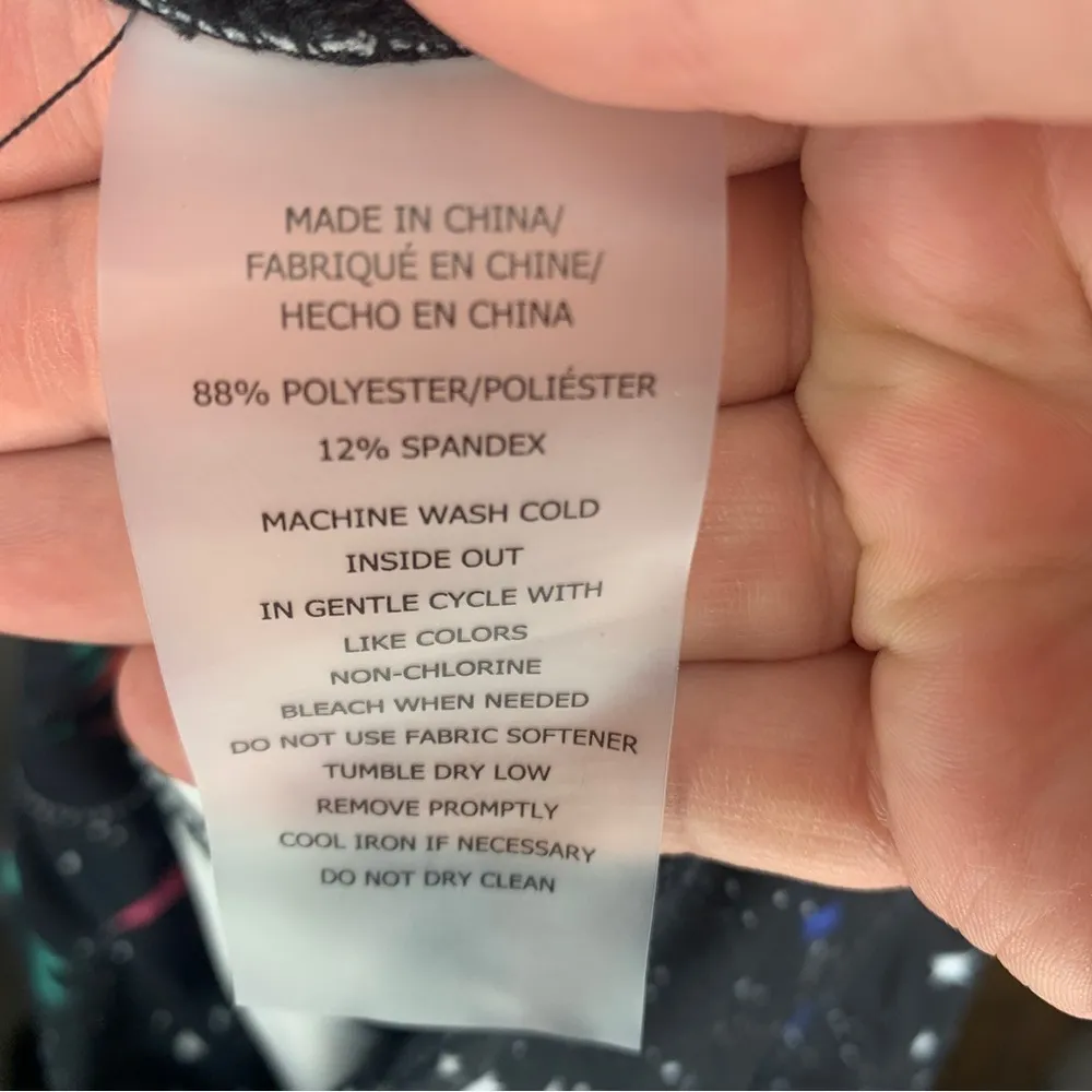 Betsey Johnson Galaxy Celestial 7/8 Length Yoga Leggings Size S - Image 8