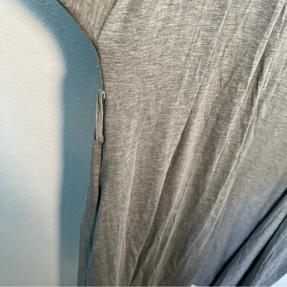 Angel Maternity Birthing and Nursing Robe Heather Gray Size undefined - Image 6