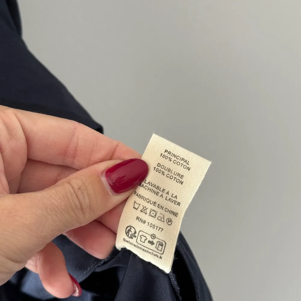 ULLA JOHNSON Navy Rhea Dress 10 - Image 8