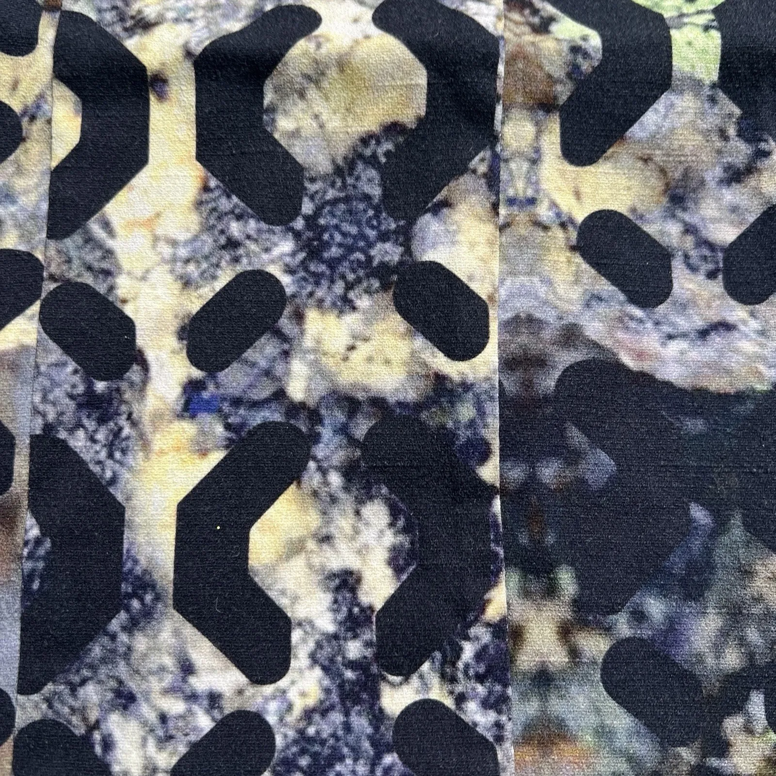 Zero + Maria Cornejo Abstract Print‎ Dress 2 Minimalist Artwear Avant Garde NYC Green - Image 7