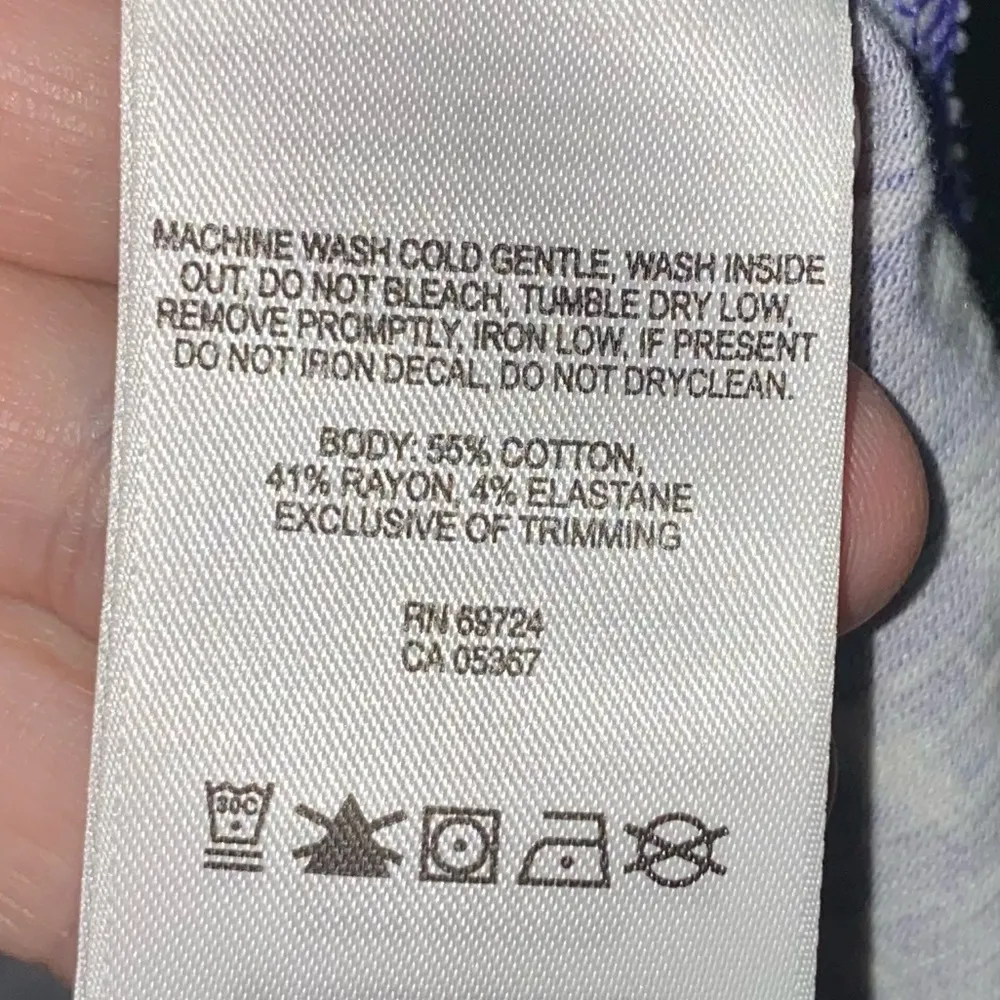 Columbia Blue & White Patterned Short Sleeve Tee Shirt - Image 5