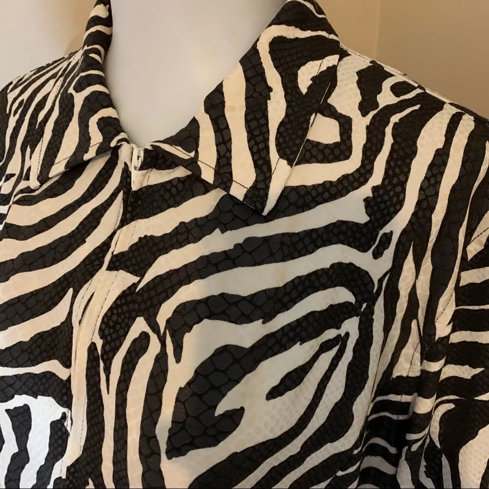 👀FINAL SALE 👉DONATING Laura Ahshley size PL petite L Large top jacket - Image 3