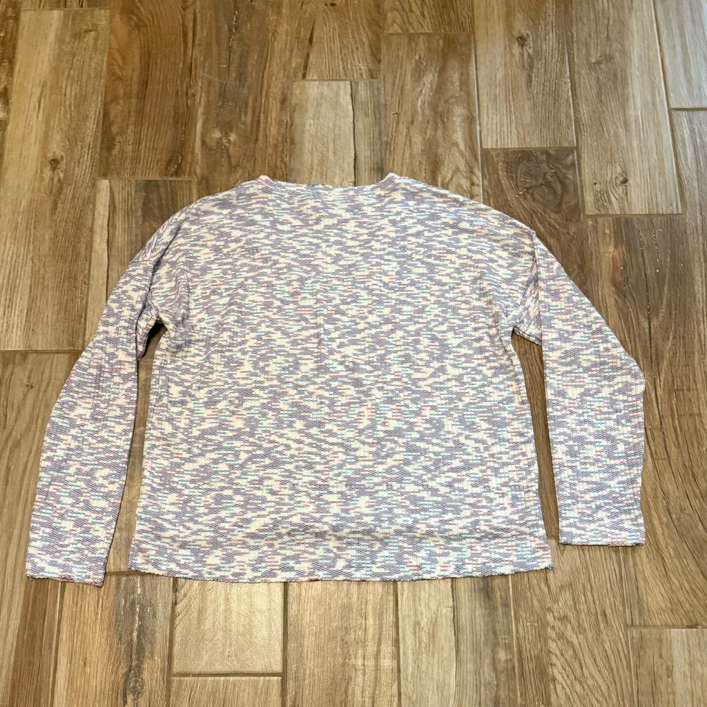 Code x Mode V Neck Space Dye Sweater - Image 3