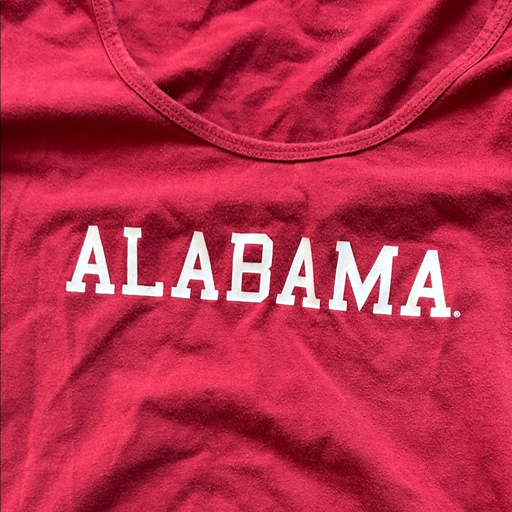 Alabama Women's Red Long Sleeve Top - Image 3