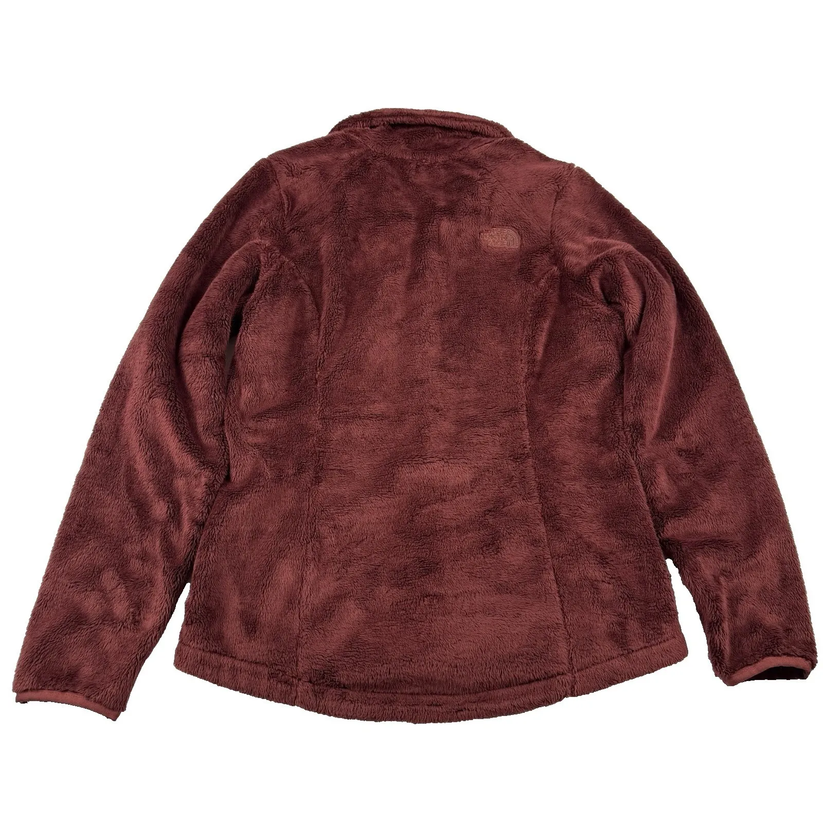 North Face Women's Osito Coat Jacket High Pile Teddy Fleece Size Small Rust - Image 2