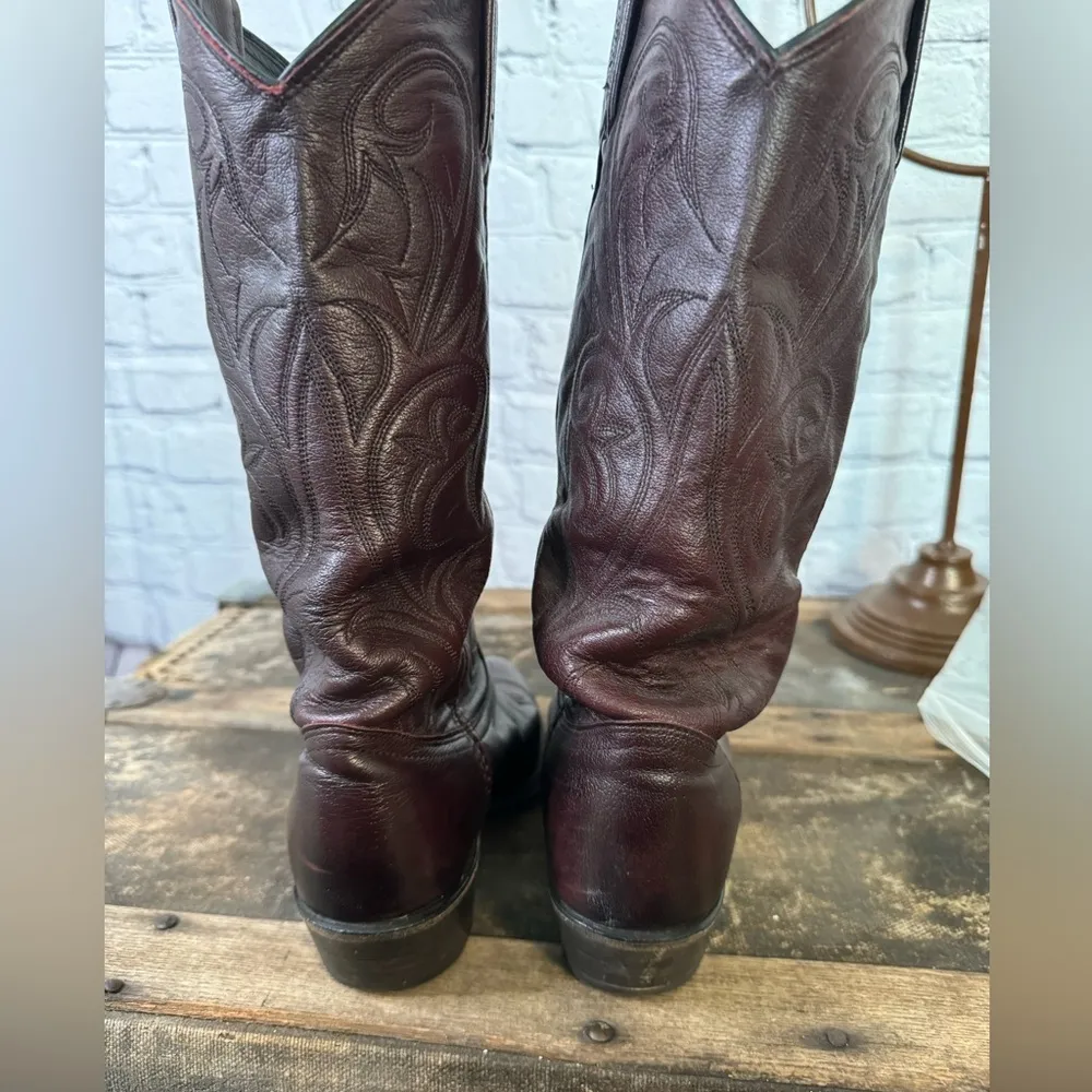 Ladies Dan Post Boots 7 1/2 - Image 5