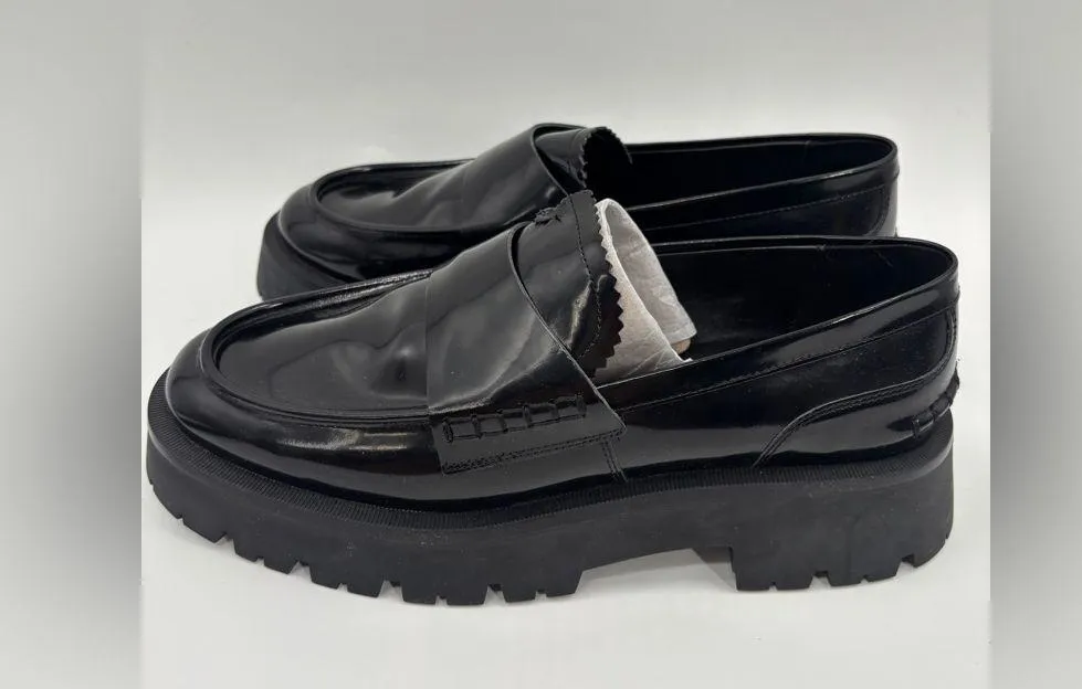 Tony Bianco Brooklyn Loafer in Black Hi Shine - Image 9