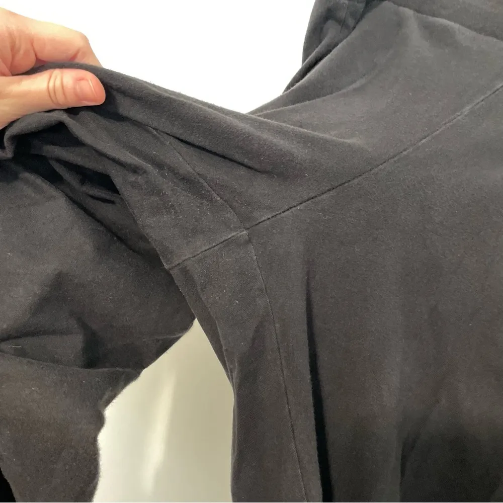 TORRID 3 Plus Size Capri Leggings Black Pull On Elastic Waist Cotton Capris 3X - Image 9