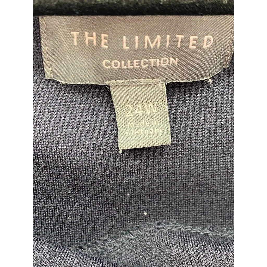 The Limited Collection Dress Pullover‎ Fit & Flare Navy Pockets Career 24W - Image 5