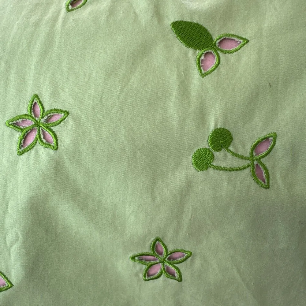 LILLY PULITZER Pistachio Paris Sorbet GreenFloral Cotton Skirt Lined New 14P GH - Image 5