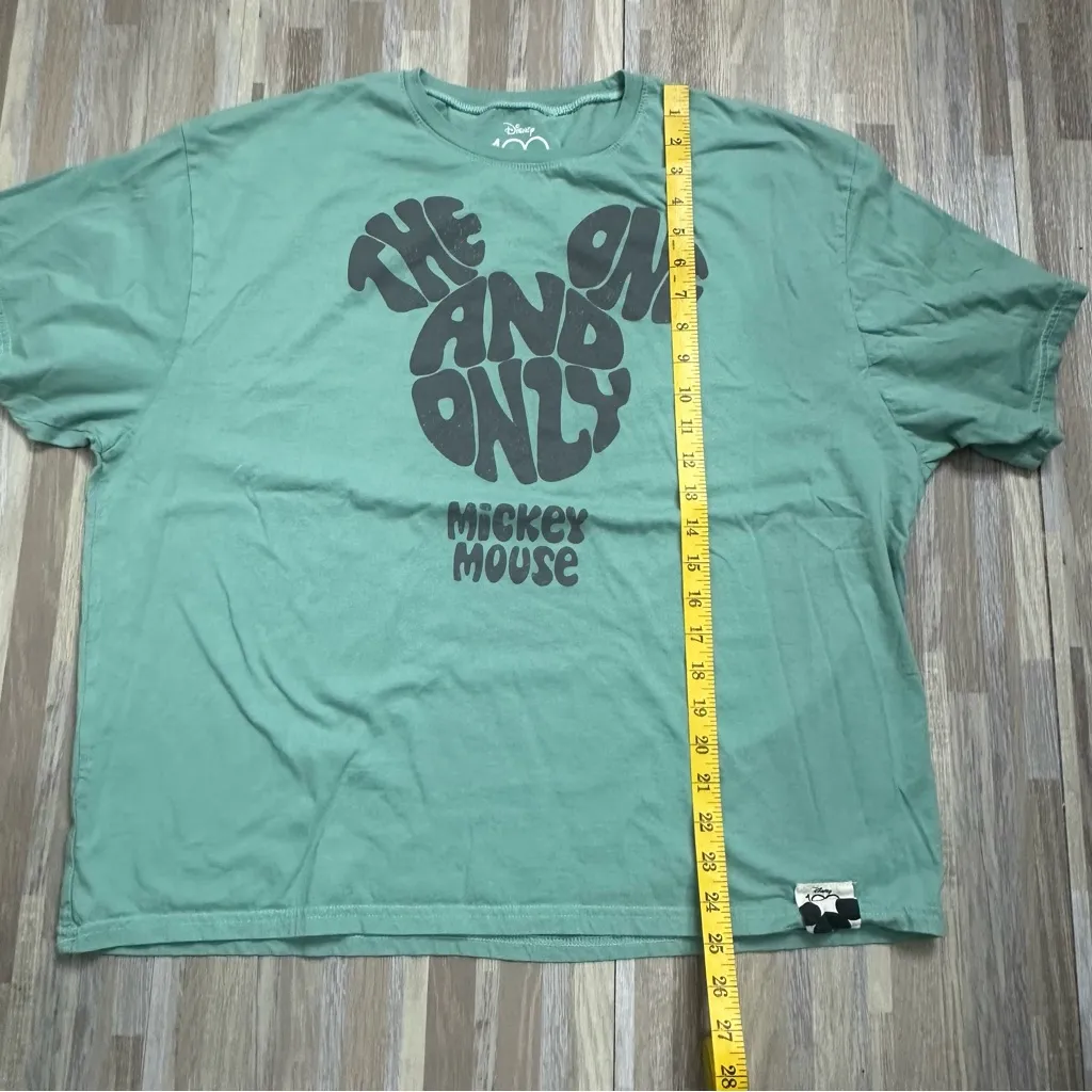 Disney Green 100th Anniversary Tee, Size XL - Image 6