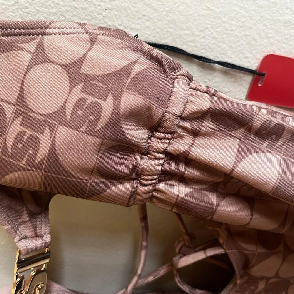 Forever 21 Sport Illustrated Monogram one piece Swimsuit XL - Image 10