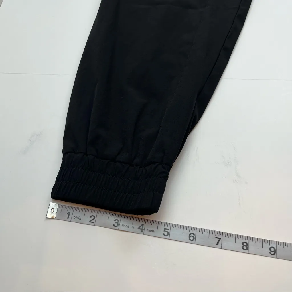 Halara Women High Waisted Elastic Waistband Jogger Pant Black Medium Petite NEW - Image 9