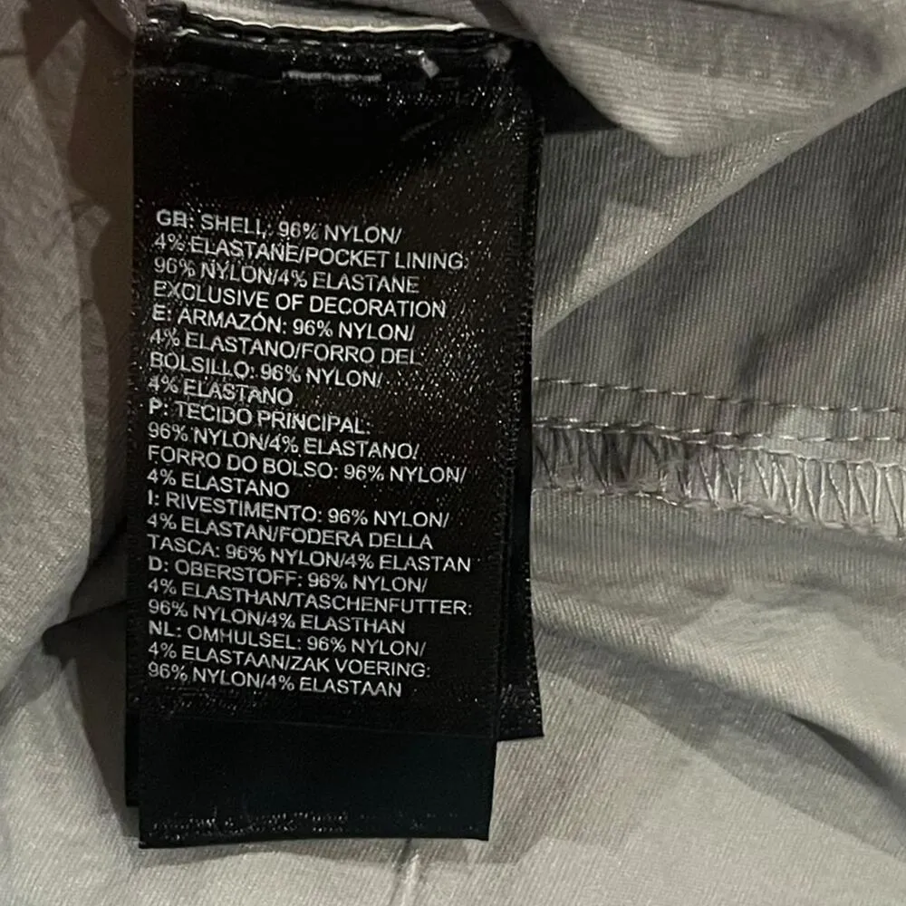 The North Face Womens Shorts Size 12 Gray Hiking Granola Girl Outdoors Camping - Image 5