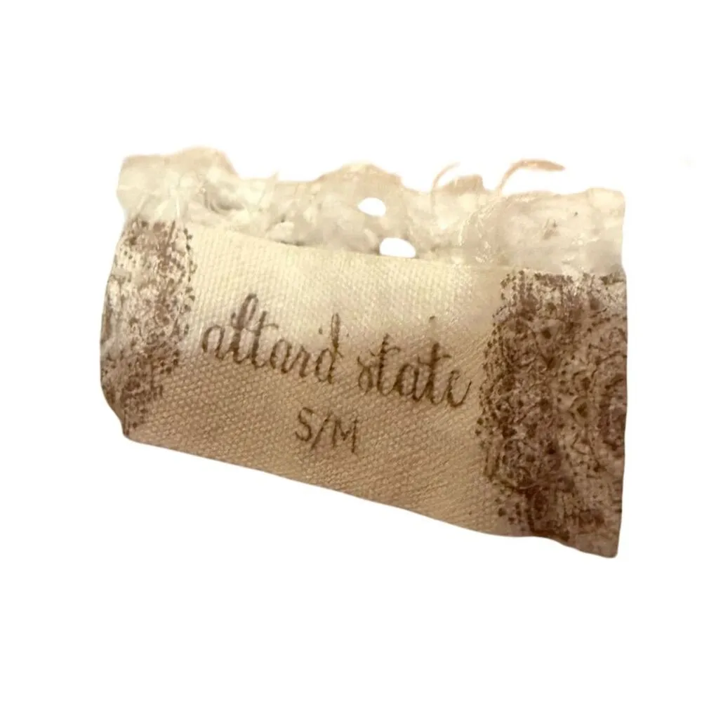 Altar'd State Women's Striped V-Neck Pullover Sweater S Multicolor - Image 8