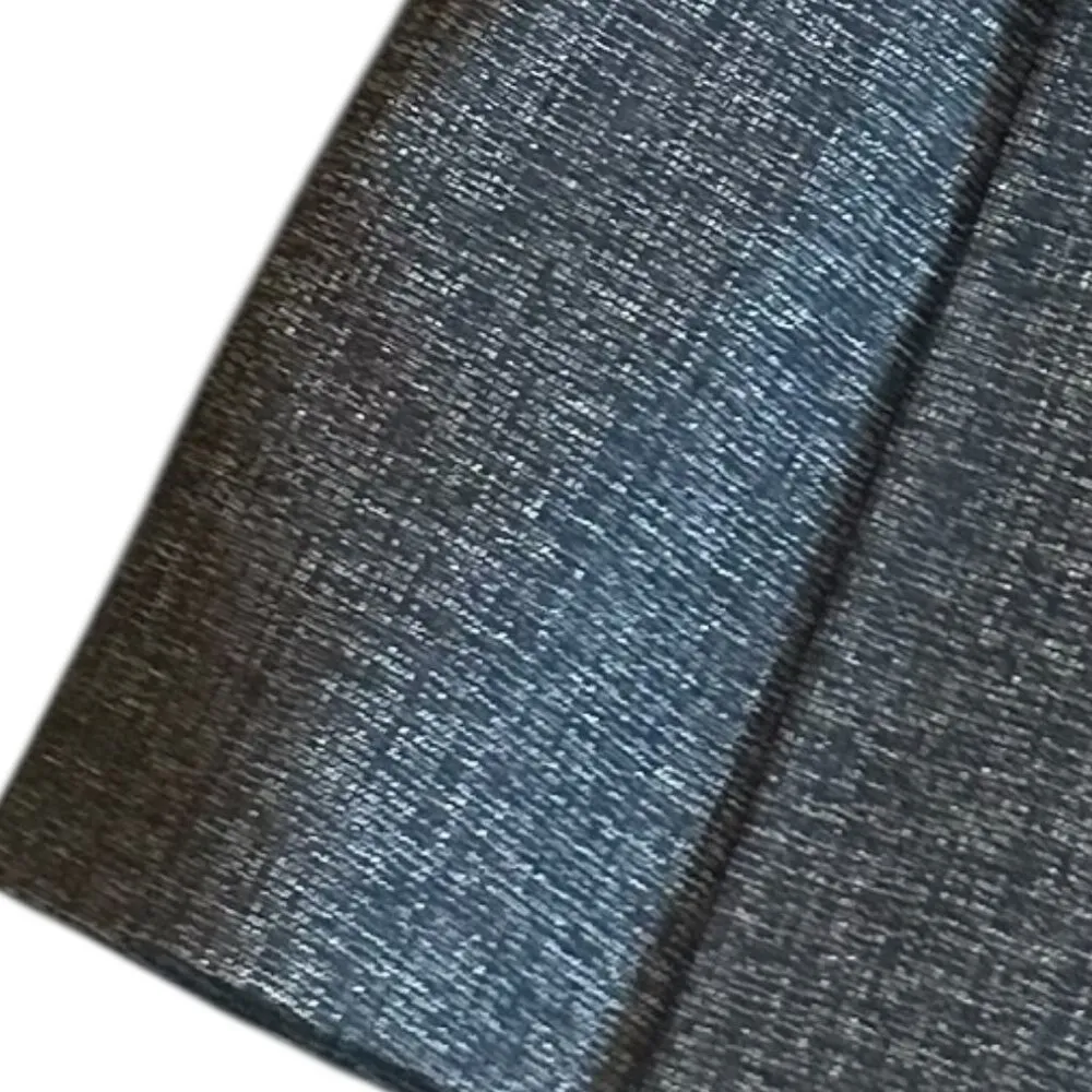 Theory Button-Down Blazer Jacket Black Grey Pockets Fitted Wool Size 4 Women's - Image 9