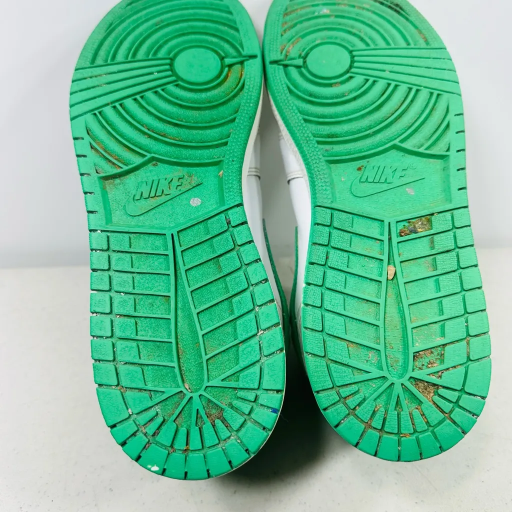 Air Jordan 1 Retro High GG Easter White Gamma Green Pink Size 7Y 332148 134 - Image 6