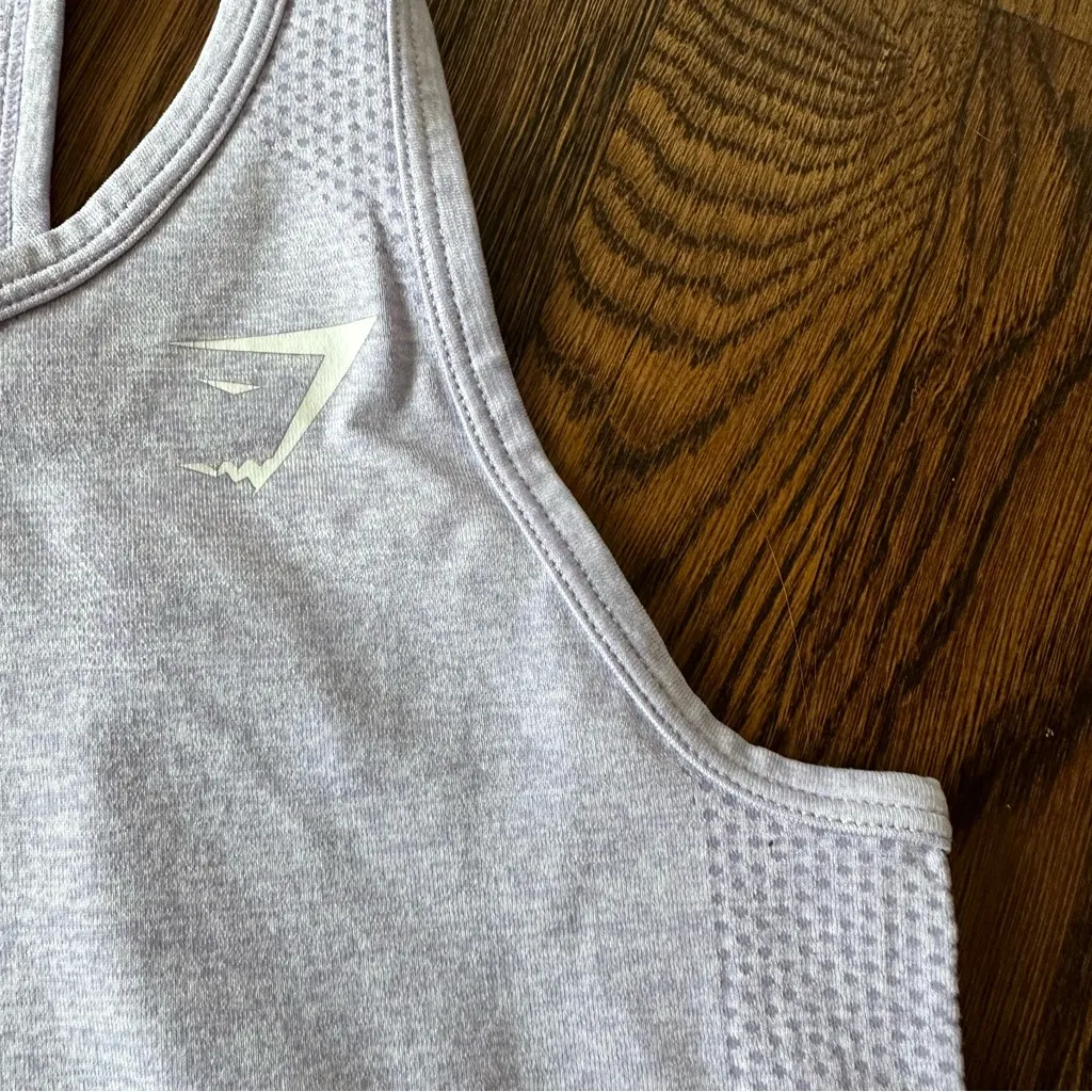 Gymshark Seamless Vest tank - lilac Marl 
Extra Small - Image 5