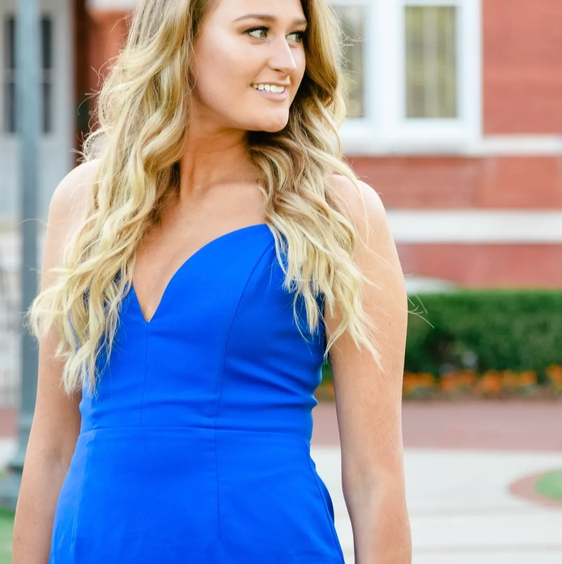 Blue Mini Dress - Image 6