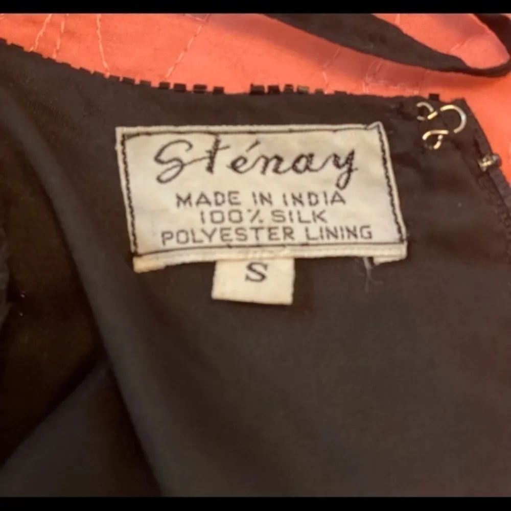 Vintage Stenay Multicolor Sequin Beaded Party Blouse, Evening Wear, 1980 - Image 13