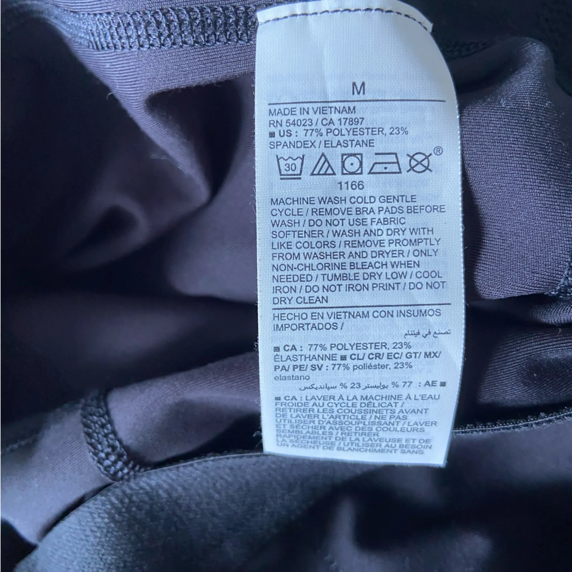 Old Navy Active Powersoft Black Jumpsuit Athletic Bodysuit Pilates Tennis Yoga M - Image 11