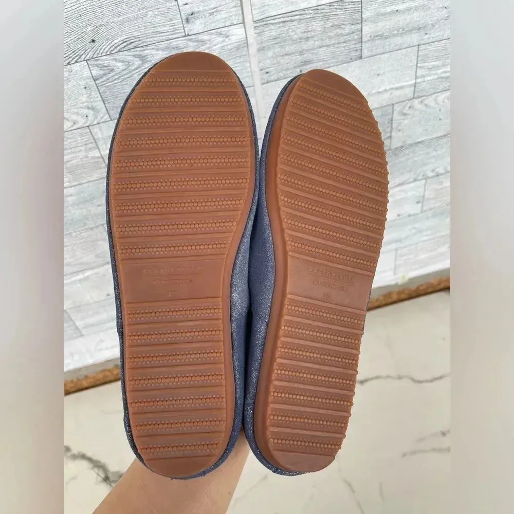 Another sole blue metallic oxfords size 37 Blue - Image 9