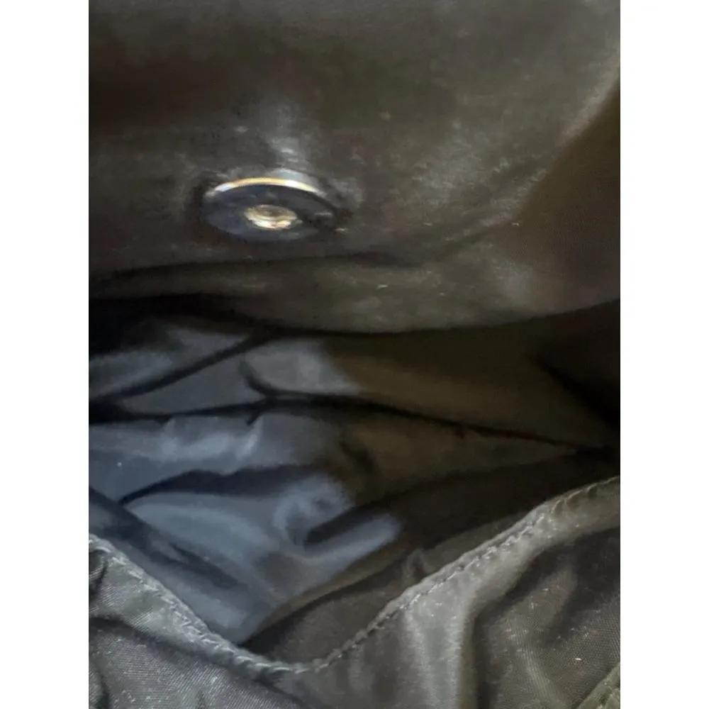 Michael Kors womens black canvas handbag tote SKU 7990 - Image 5