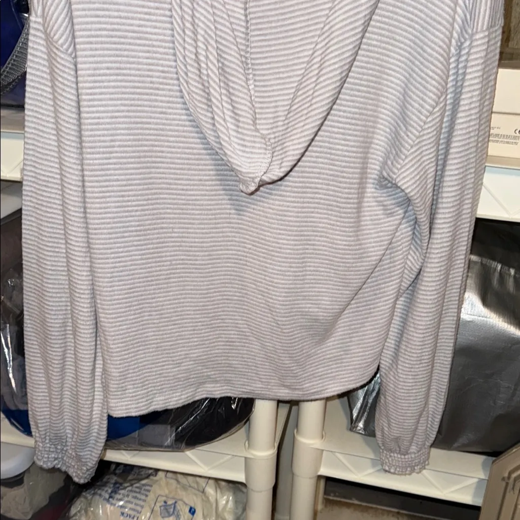 Project social t medium Striped Hoodie and Shorts Set - Image 12