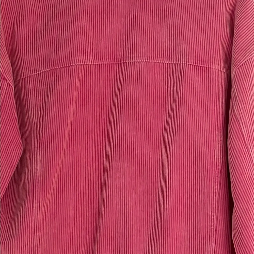 ANDREE BY UNIT Pink Corduroy Jean Jacket - Image 11