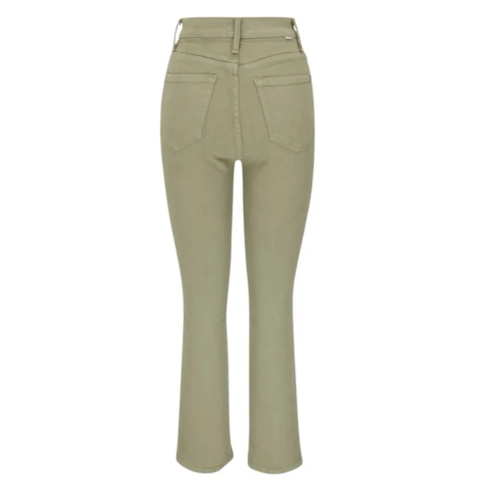 Mother The Smokin' Double Ankle Jeans Sage Green 24 High Rise‎ - Image 7