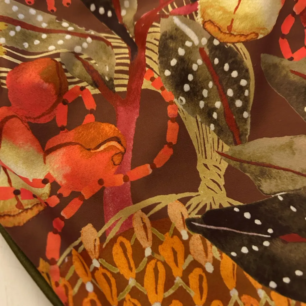 NWT Andrea Iyamah Reversible Bikini Bottom Medium Anthropologie Uwa Kola print - Image 7