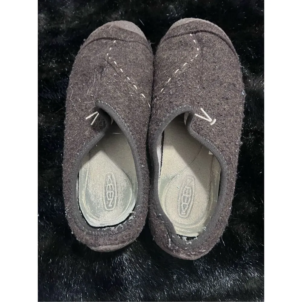 Keen Mule brown  Wool Felt Clogs Shoes Slippers Womens Size 8.5 - Image 4