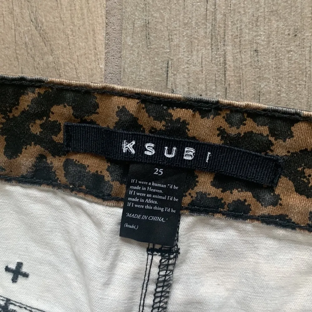 Ksubi leopard skirt Undercover - Image 4