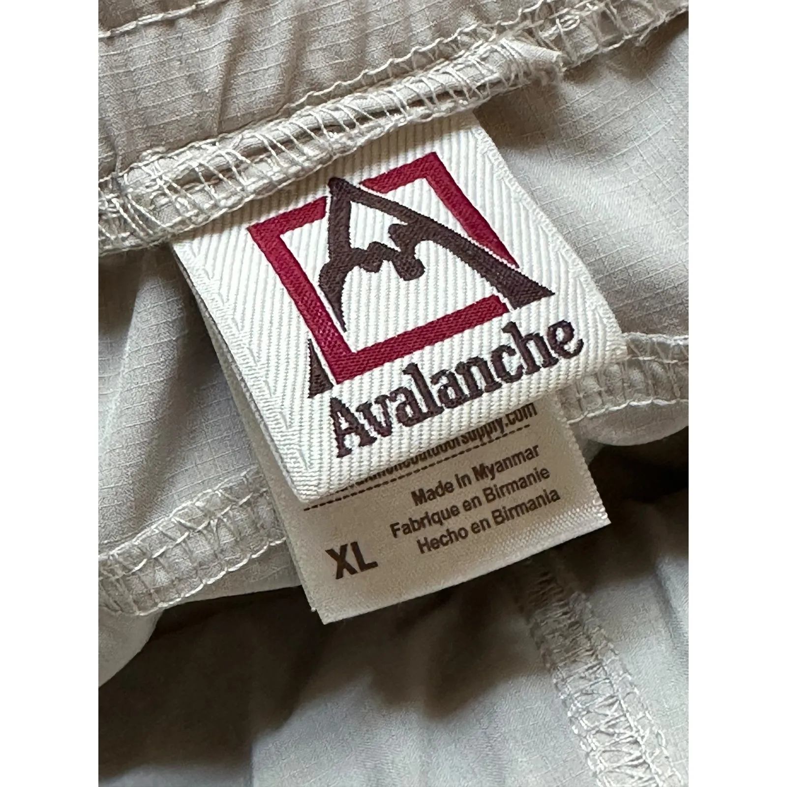 Avalanche Womens XL Pull‎ On Cargo Shorts Casual Elastic Waist Drawstring - Image 7