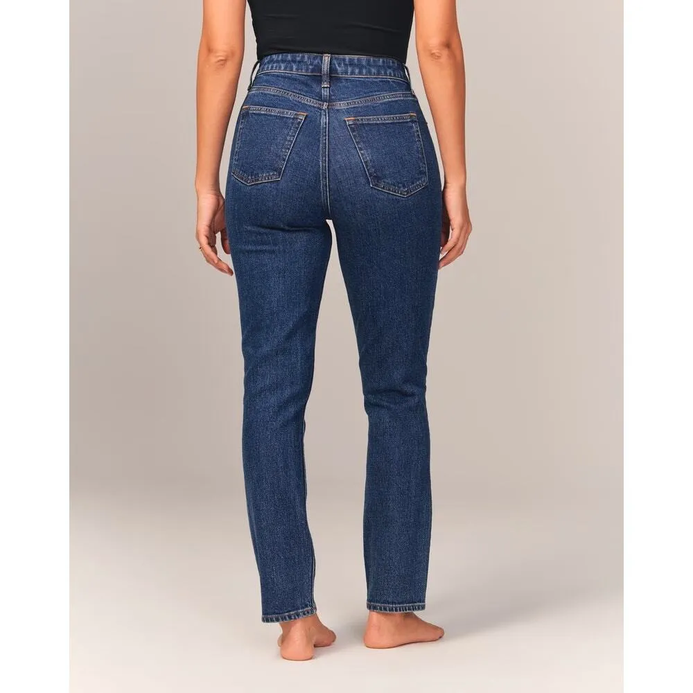 Abercrombie | NWT | 36/22 | Medium Wash Denim Curve Love High Rise Skinny Jeans - Image 5