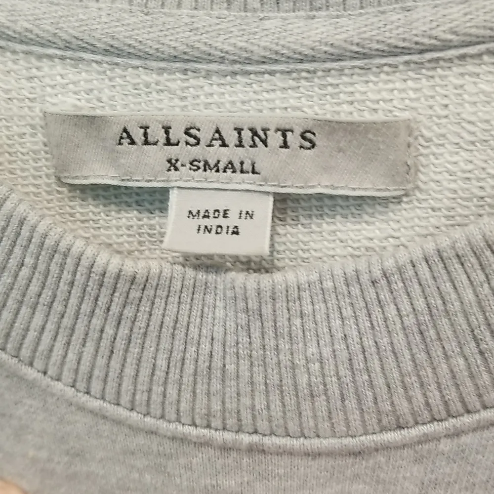 💕ALLSAINTS💕 Margot Floral Embroidered Cotton Jersey Sweatshirt ~ Oversized XS - Image 13