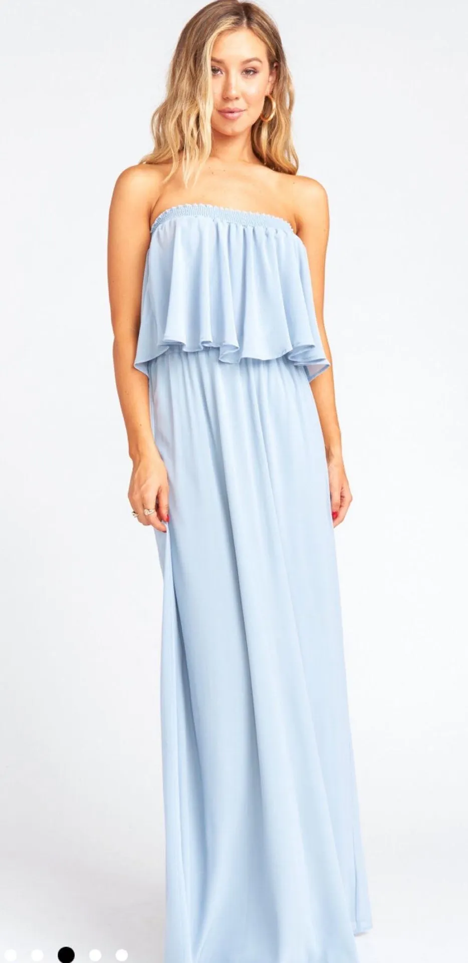 NWT  hacienda steel blue dress - Image 2