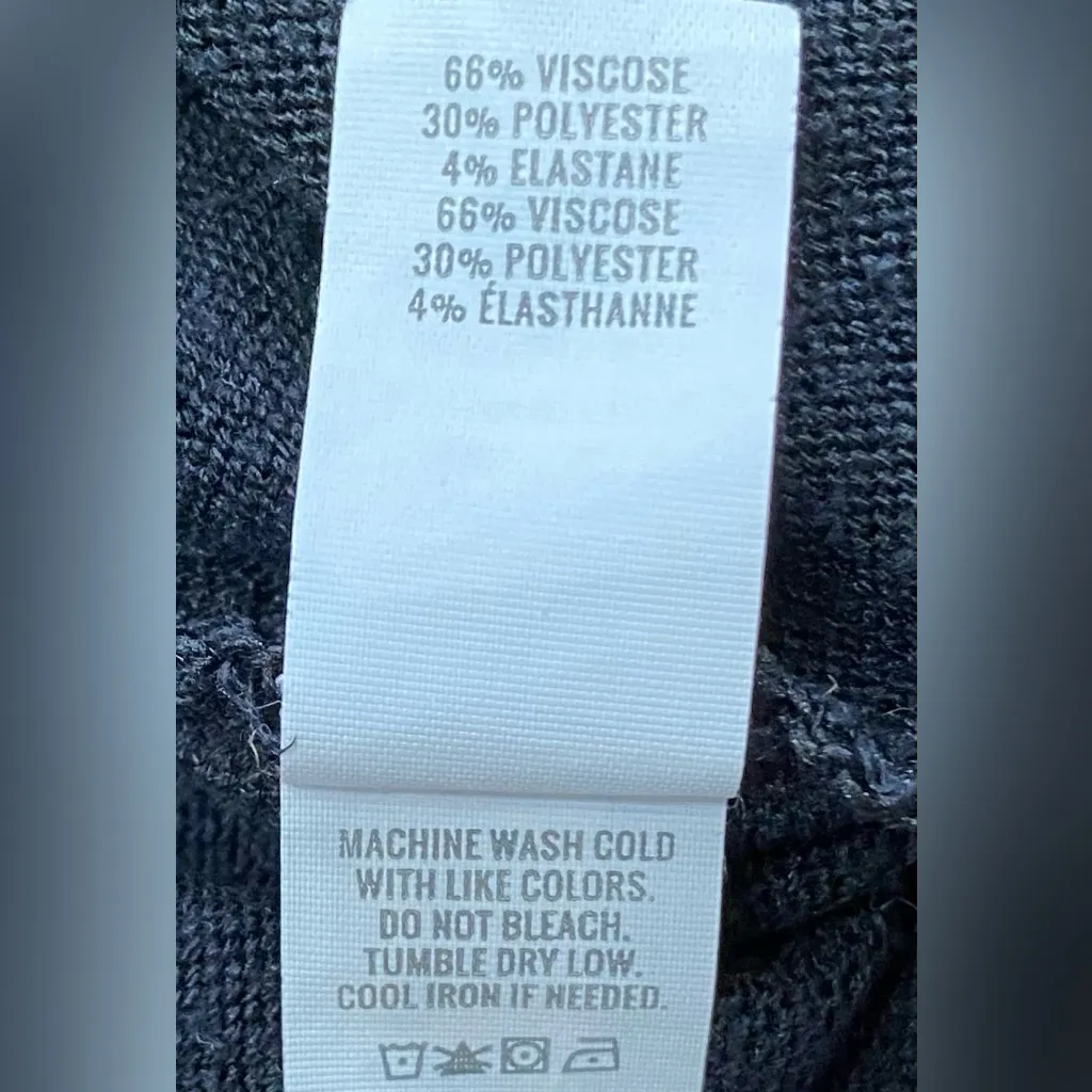 Aerie Women’s Size Medium Oversized Black Crewneck‎ Pullover Sweater - Image 6