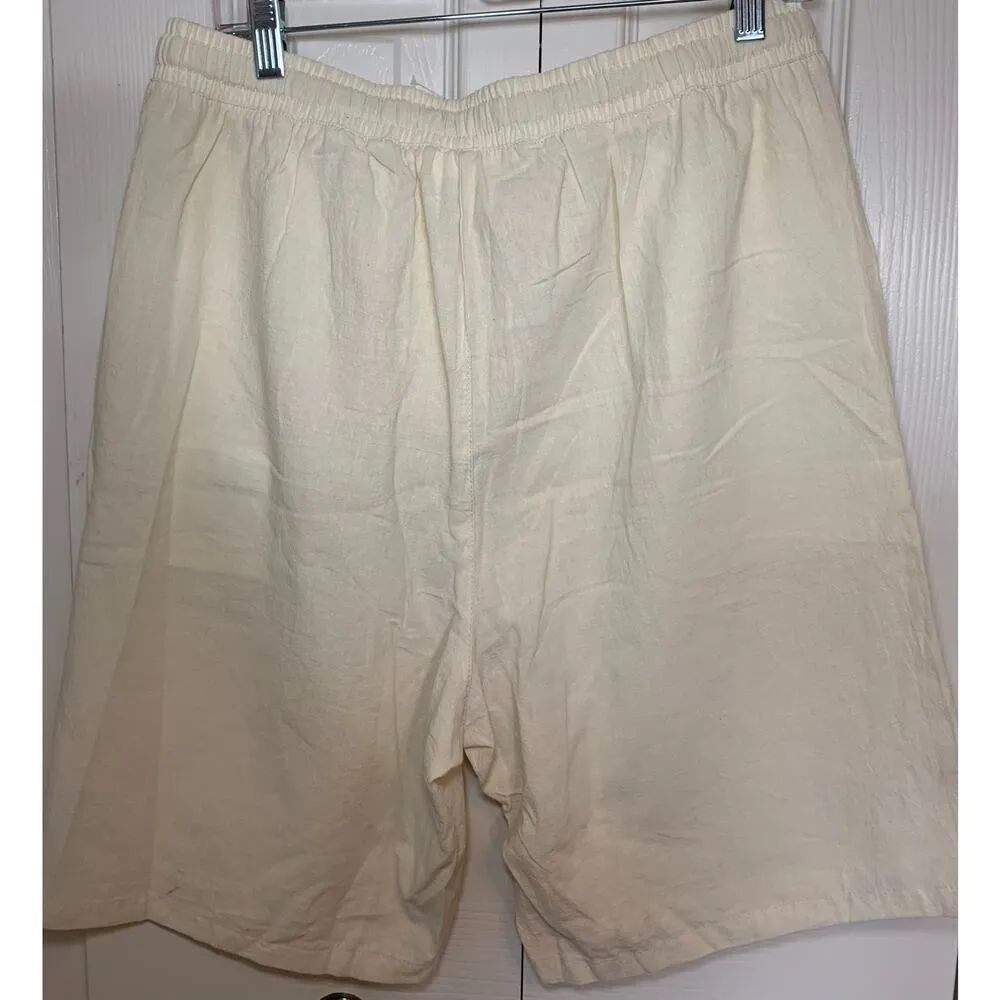 Sir 7 shorts New with tags linen cotton blend size XL womens - Image 3