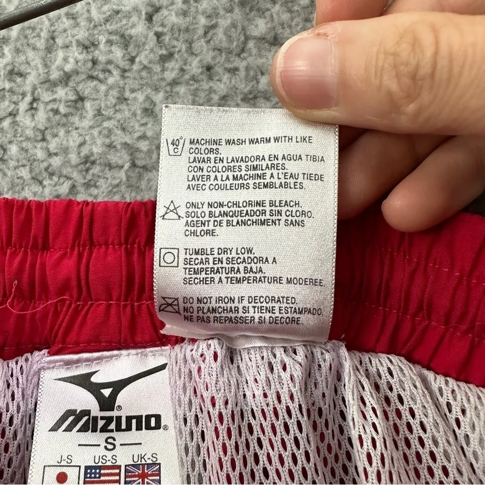 Mizuno High Rise Nylon Lined Track Pants 90s Y2K Retro‎ Streetwear Women S x 27 - Image 8