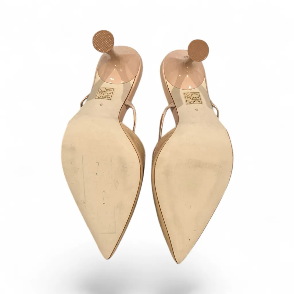 Jeffrey Campbell Crowne Pointy Toe Slide Mule Heels 9 - Image 5