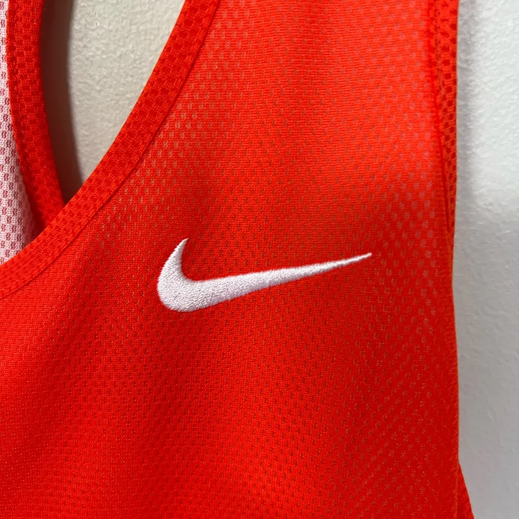 Nike Reversible Pinnie Lacrosse Jersey Orange/White AH3355 820 Womens Large NWT - Image 8