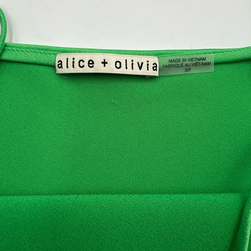 Alice + Olivia Harmon Drapey Slip Tank - Image 6